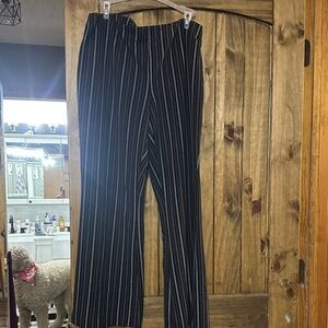 Maurices Black and White Striped Apparel